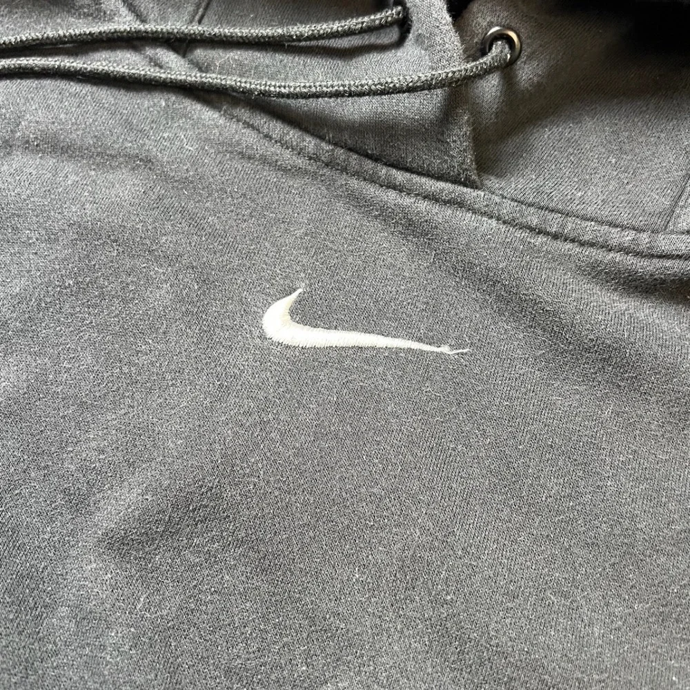Nike Phoenix Fleece Hoodie Womens Medium Black Oversized Center Swoosh Pullover
